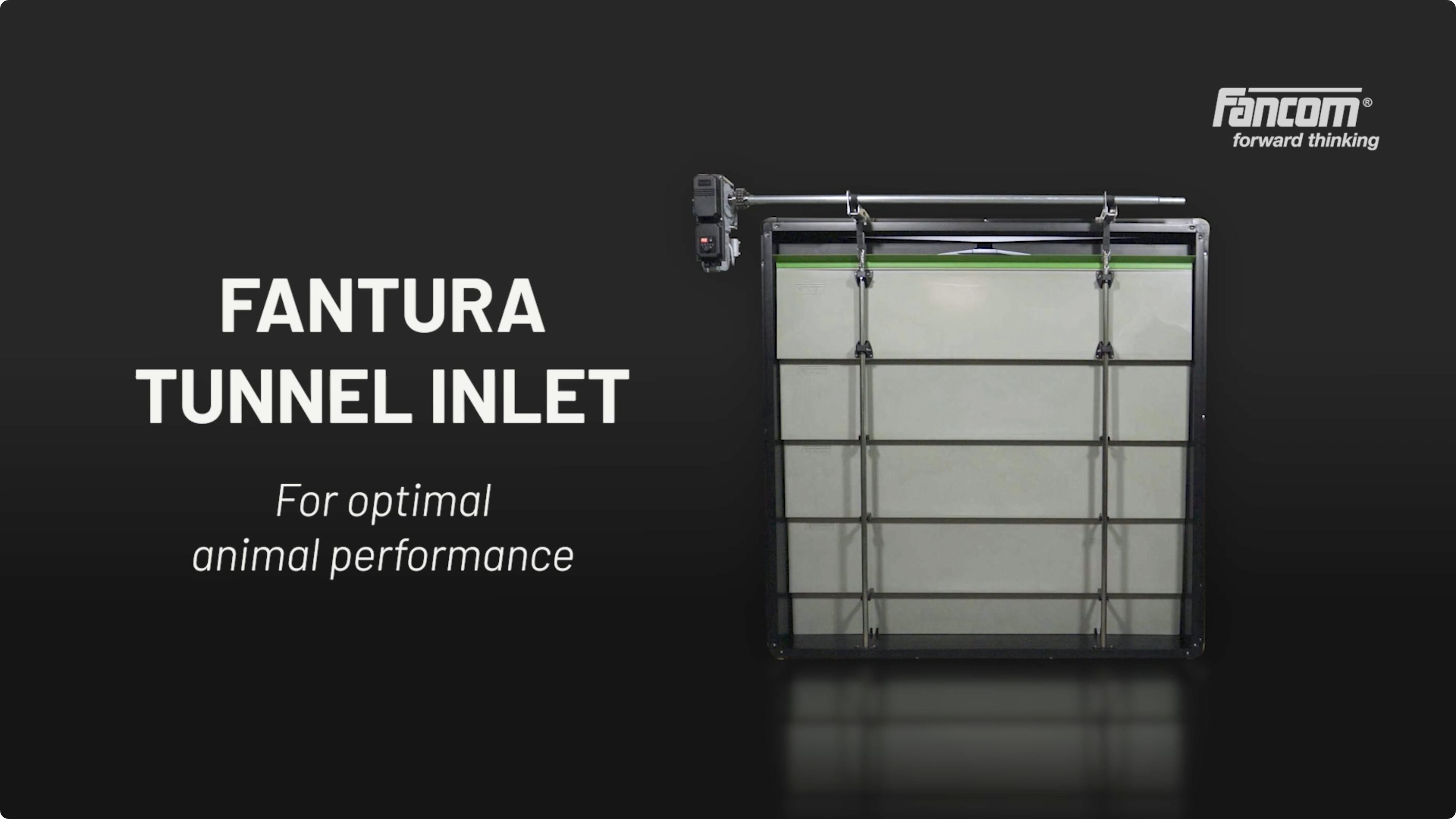 Fantura Tunnel Inlet Product video - Fancom BV