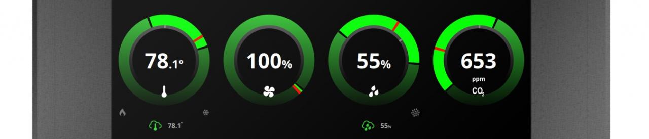 Improved ease of use for the new Lumina Touch+ climate controllers